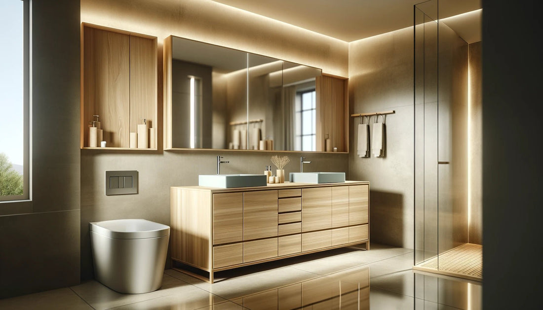 Madera Clara - Natural y Elegante - BañoClick