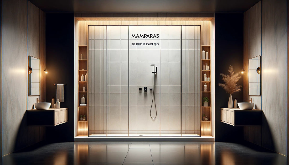 Mamparas Panel fijo / Walk in - BañoClick