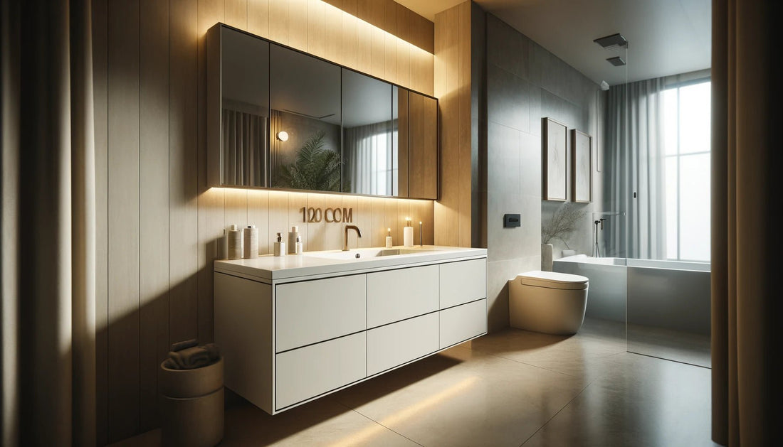 Muebles de Baño de 120 cm: Máxima Amplitud y Elegancia Contemporánea - BañoClick