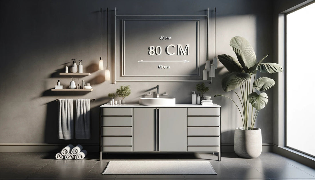 Muebles de Baño de 80 cm: Amplitud y Diseño Vanguardista - BañoClick