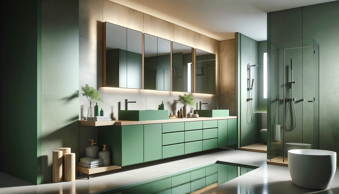 Muebles de Baño Verdes - Frescura en Verde - BañoClick