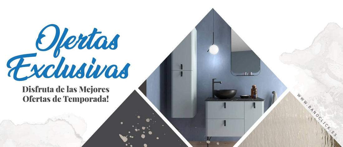 Ofertas Especiales: Ahorra en Platos de Ducha, Mamparas, Grifería, Sanitarios y Muebles de Baño - BañoClick
