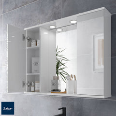 Armario LOIRA 800 2 puertas cristal - BañoClick