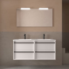 Conjunto mueble de baño ATTILA - 120 - 140 cm - 4 cajones (MLEA) - BañoClick