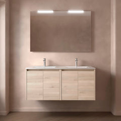 Conjunto mueble de baño NOJA 120 cms - 4 PUERTAS (MLEA) - BañoClick