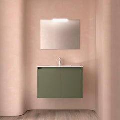 Conjunto mueble de baño NOJA 80 cms - 2 PUERTAS (MLEA) - BañoClick