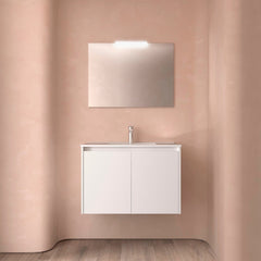Conjunto mueble de baño NOJA 80 cms - 2 PUERTAS (MLEA) - BañoClick