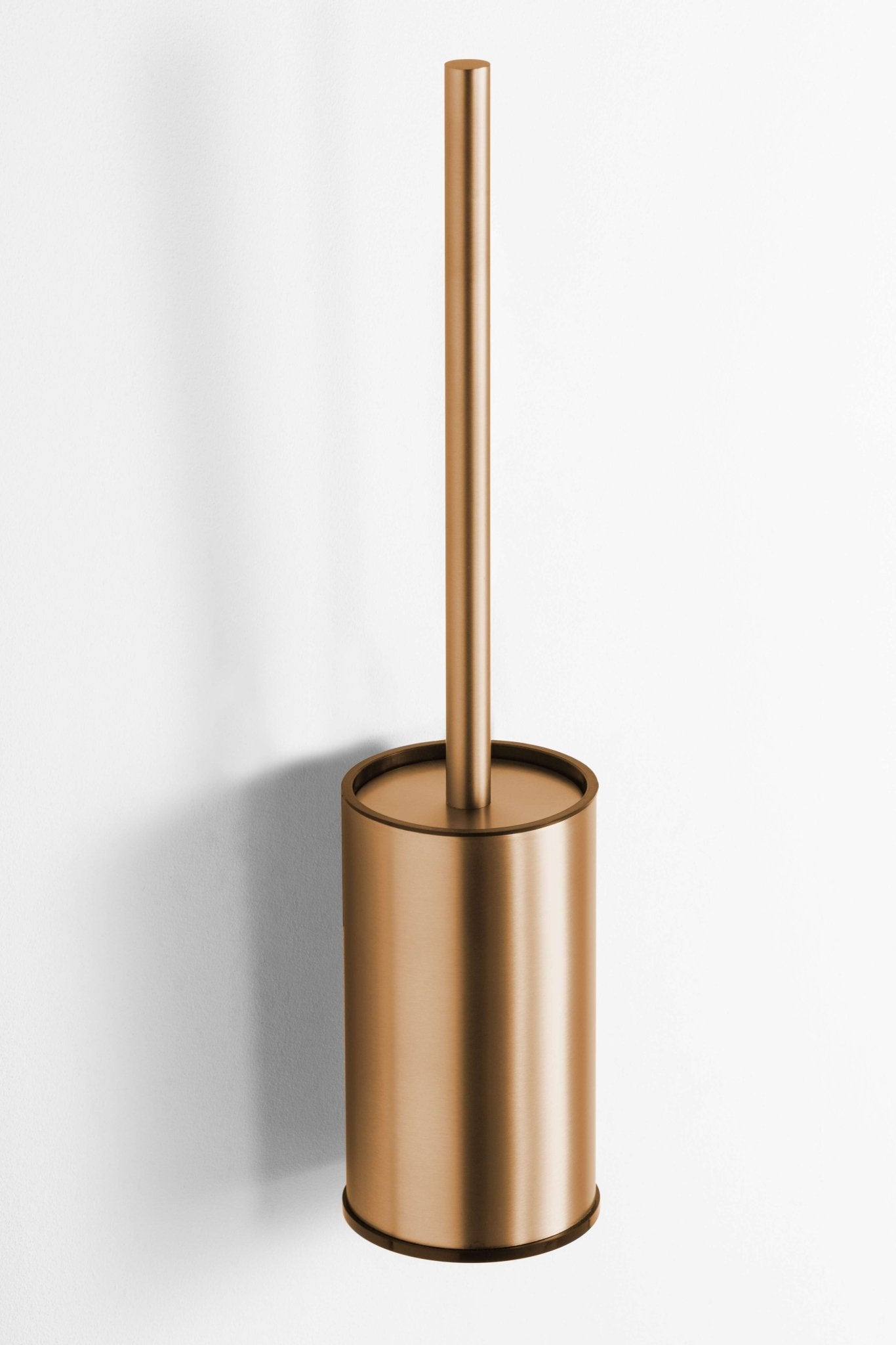 ESCOBILLERO PARED - BRONCE CEPILLADO - BañoClick