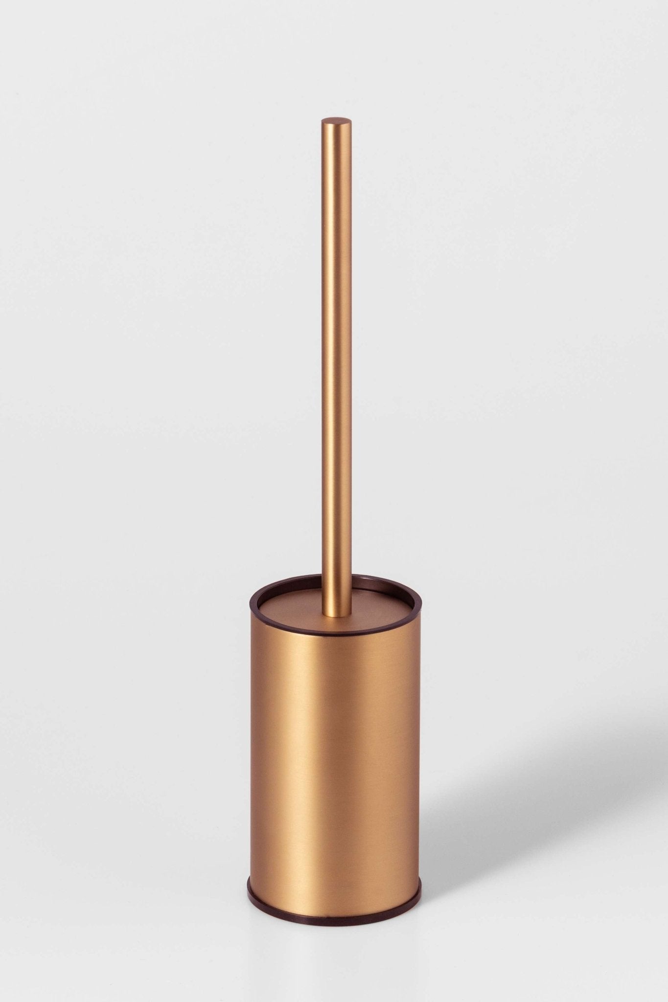 ESCOBILLERO PIE - BRONCE CEPILLADO - BañoClick