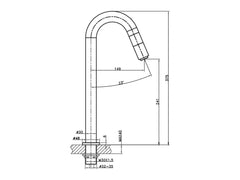 Grifo de lavabo IO - BañoClick