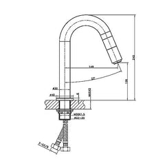 Grifo de lavabo IO - BañoClick