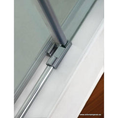 Mampara de Ducha AKTUAL 1 FIJO + 1 COOREDERA + LATERAL FIJO - BañoClick