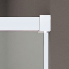 Mampara de Ducha - BASIC - 1 FIJO + 1 PUERTA CORREDERA + LATERAL FIJO - BañoClick