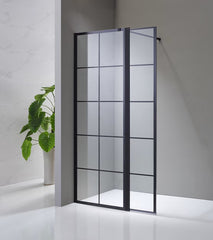 Mampara de ducha Screen Black Chess GME - BañoClick