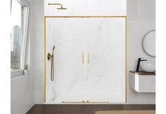 Mampara de Ducha - TWENTY SPAZIO - 2 FIJOS + 2 PUERTAS CORREDERAS - BañoClick