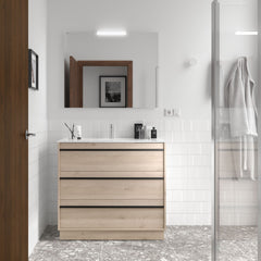 Mueble de baño ATTILA 1000 3 cajones - Lavabo - BañoClick