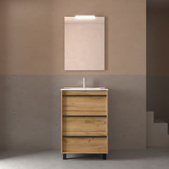 Mueble de baño ATTILA 600 3 cajones - (ML) - BañoClick