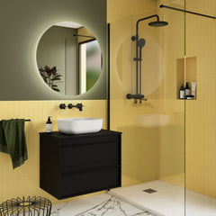 Mueble de baño ATTILA 700 2 cajones Encimera (Lavabo no incluido) - BañoClick