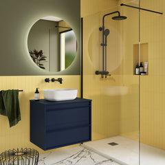 Mueble de baño ATTILA 700 2 cajones Encimera (Lavabo no incluido) - BañoClick