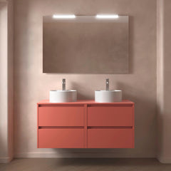 Mueble de baño NOJA 120 cm - 4 CAJONES - ENCIMERA - BañoClick