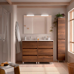 Mueble de baño NOJA 120 cm - 6 CAJONES - LAVABO - BañoClick