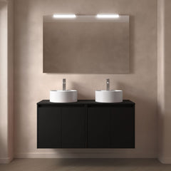 Mueble de baño NOJA 140 cm - 4 PUERTAS - ENCIMERA - BañoClick