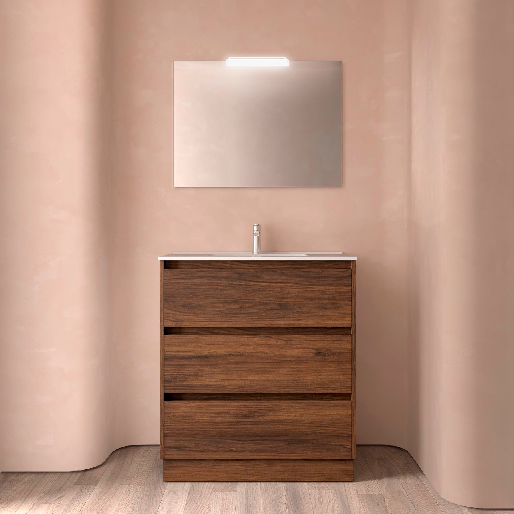Mueble de baño NOJA 800 3 cajones - Lavabo - BañoClick