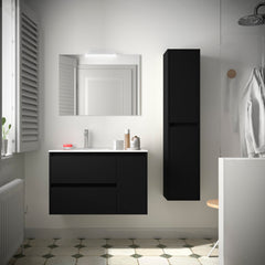 Mueble de baño NOJA 850 2 cajones y 1 puerta derecha - Lavabo - BañoClick