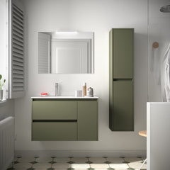 Mueble de baño NOJA 850 2 cajones y 1 puerta derecha - Lavabo - BañoClick