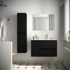 Mueble de baño NOJA 850 2 cajones y 1 puerta izquierda - Lavabo - BañoClick