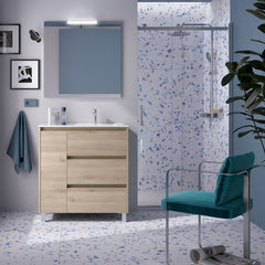 Mueble de baño NOJA 850 3 cajones y 1 puerta izquierda - BañoClick