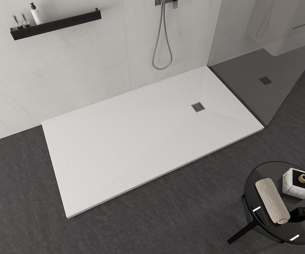 Plato de Ducha BStone Clasic Blanco - BañoClick