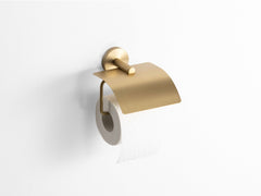 PORTARROLLOS - ORO CEPILLADO PVD - BañoClick