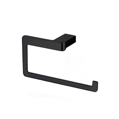 TOALLERO ANILLA - NEGRO MATE - BañoClick