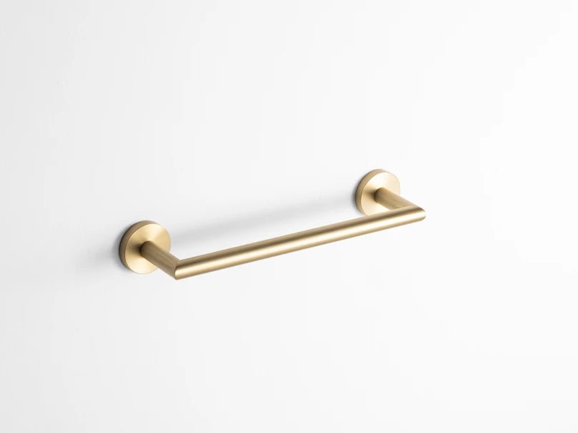 TOALLERO BARRA 35 cm - ORO CEPILLADO PVD - BañoClick