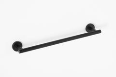 TOALLERO BARRA 45 NEGRO MATE - BañoClick