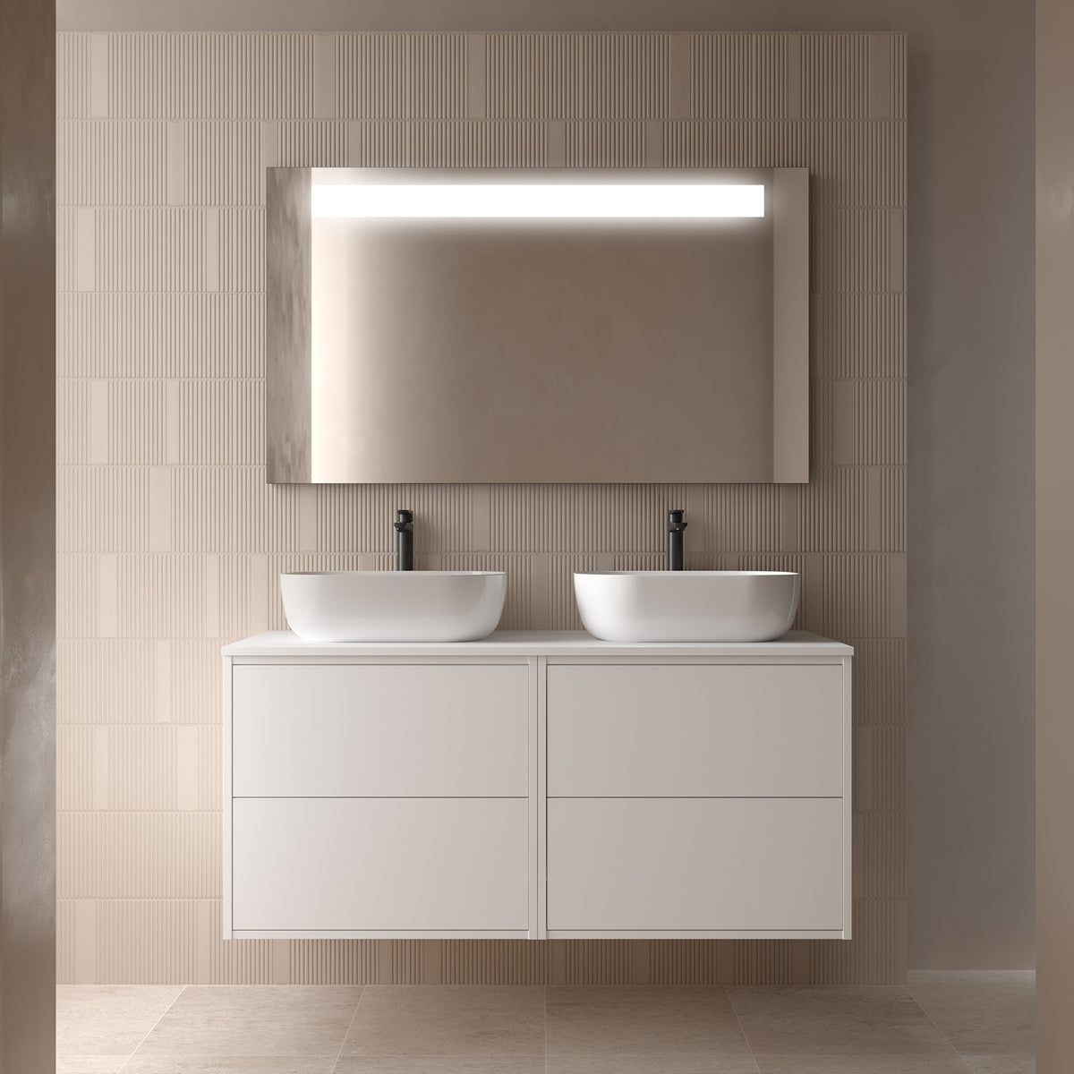 Mueble de baño OPTIMUS 1200 Encimera - BañoClick