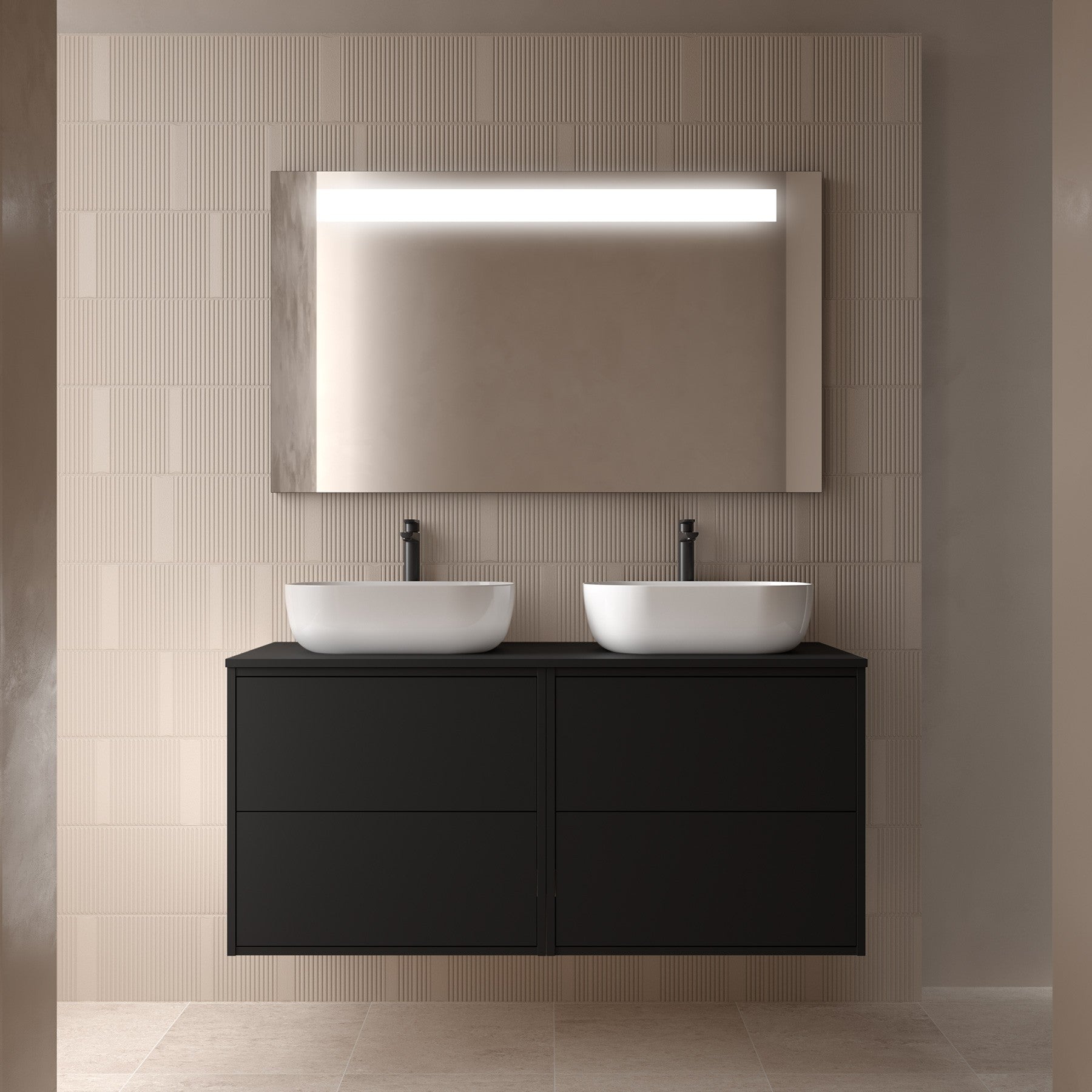 Mueble de baño OPTIMUS 1200 Encimera - BañoClick