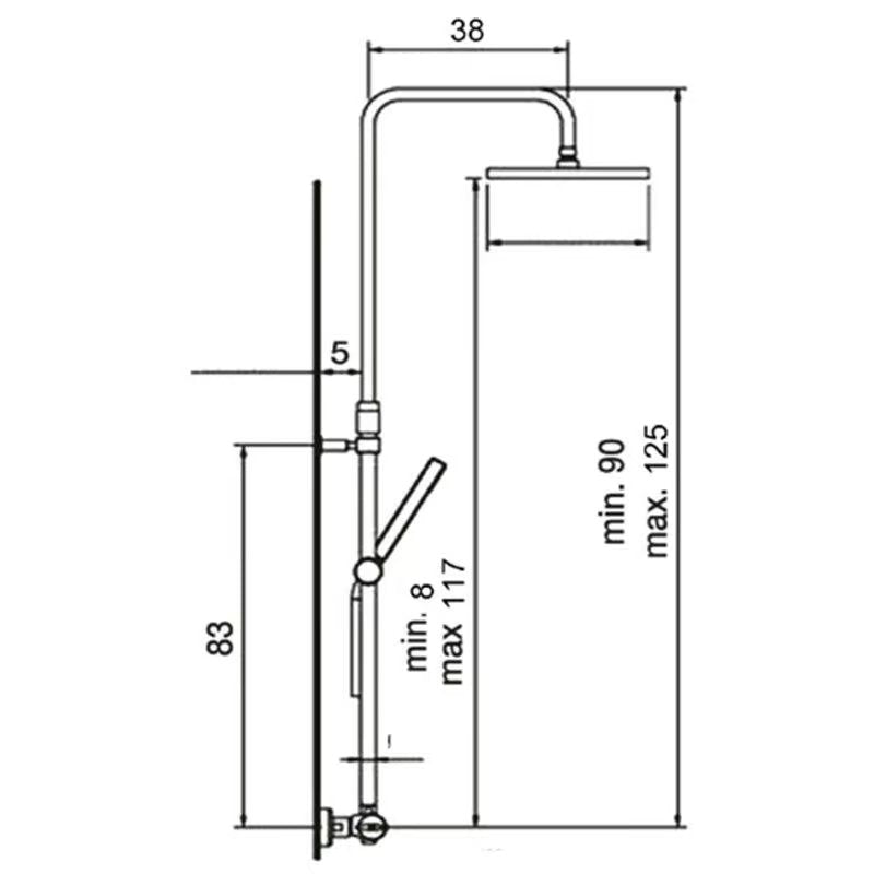 Conjunto de ducha Inverter C GME - BañoClick