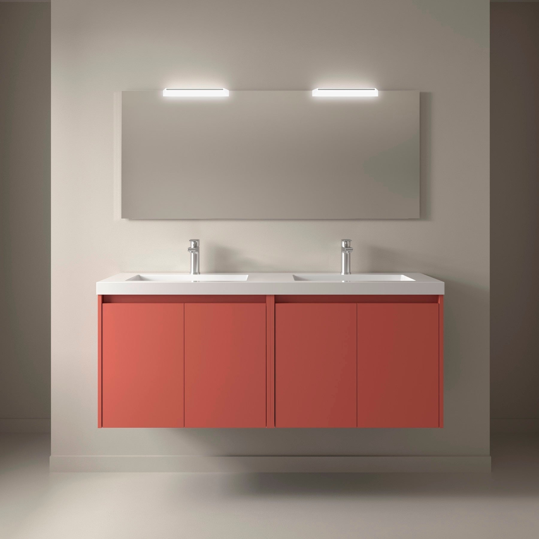 Conjunto mueble de baño NOJA 140cms - 4 PUERTAS (MLEA) - BañoClick