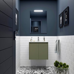 Conjunto mueble de baño NOJA 70 cms - 2 PUERTAS (MLEA) - BañoClick