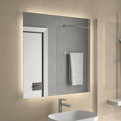 Espejo BLOCK horizontal vertical luz led - BañoClick