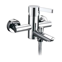 Grifos de ducha y bañera empotrado Fussion Kit - BañoClick