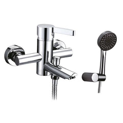 Grifos de ducha y bañera empotrado Fussion Kit - BañoClick