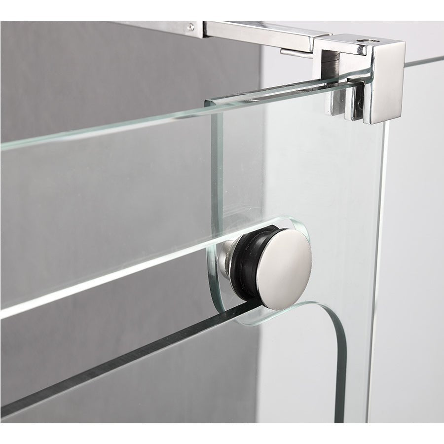 Mampara de Ducha VETRUM FREE 1 FIJO + 1 CORREDERA - BañoClick