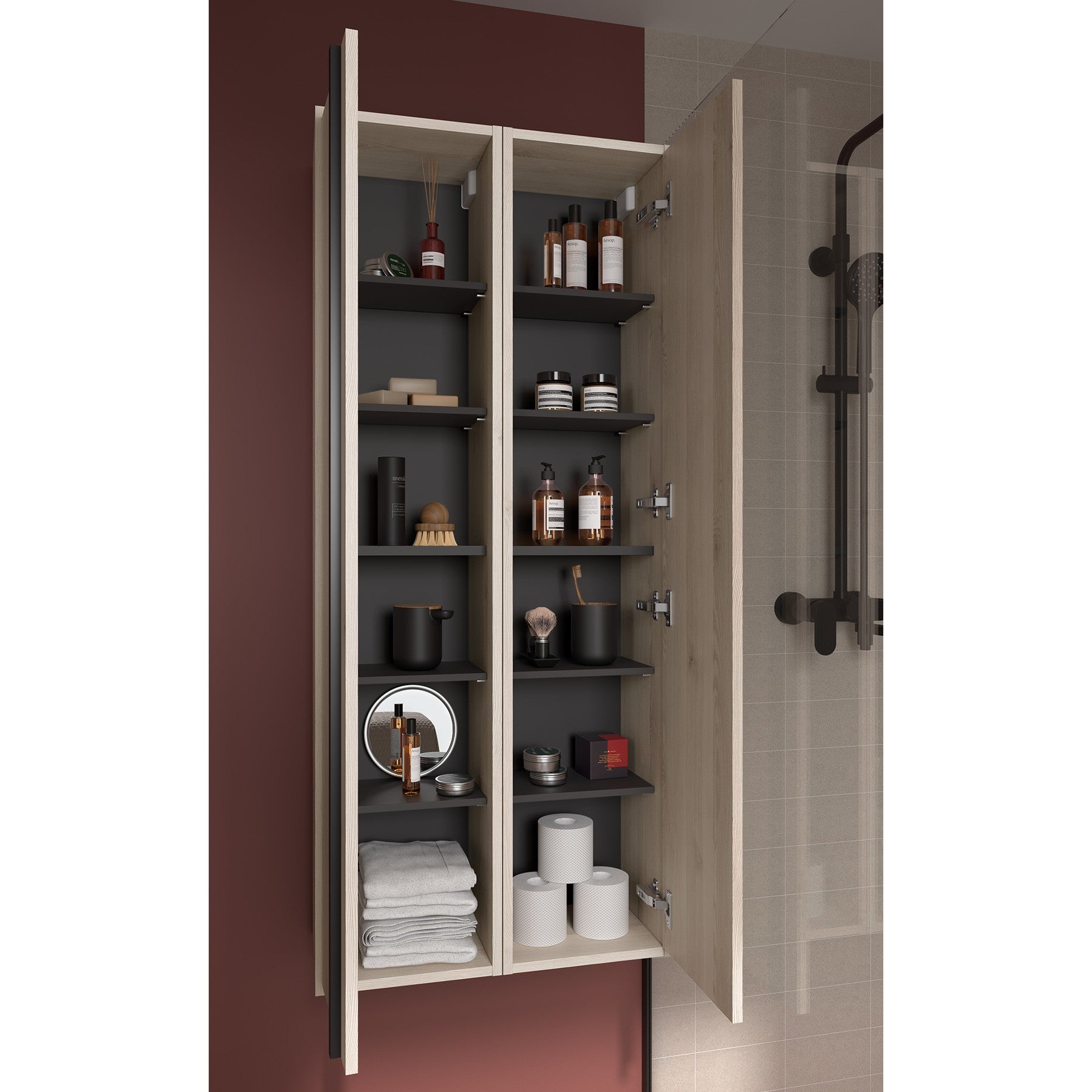 Mueble de baño ATTILA 1000 2 cajones - BañoClick