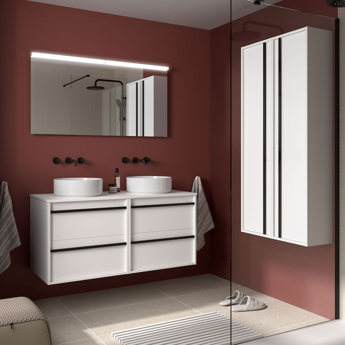 Mueble de baño ATTILA 4 cajones - Encimera - BañoClick
