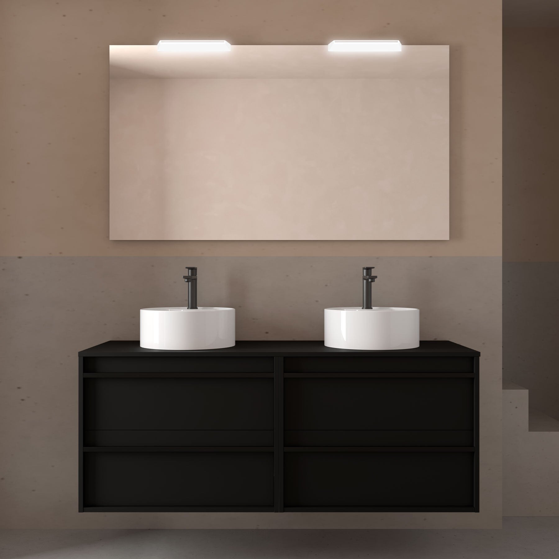 Mueble de baño ATTILA 4 cajones - Encimera - BañoClick