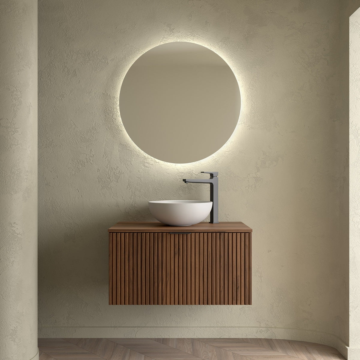 Mueble de baño BIBA 600 Encimera - BañoClick