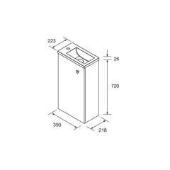 Mueble de baño MARVILLE - Lavabo - BañoClick